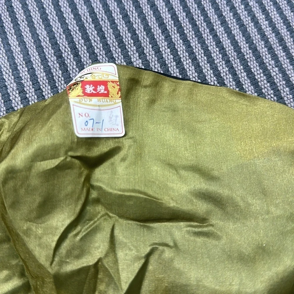 Vintage Beijing  Dun Huang 07 Chinese Silk Embroidery Flowers - Picture 3 of 3